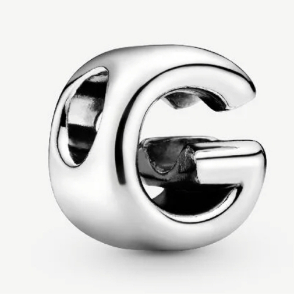 Pandora Letter G Alphabet Charm - Picture 9 of 9